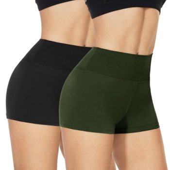 NexiEpoch 2 Pack Biker Shorts for Women