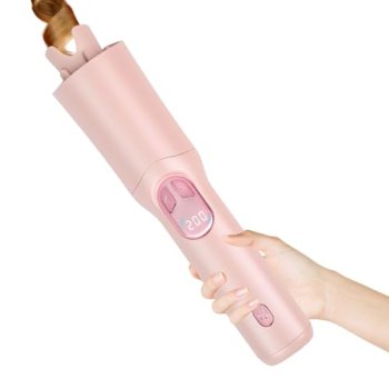 UOEPOWA Automatic Rotating Wireless Curling Iron