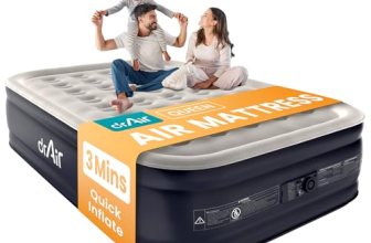 Dr. air Queen Air Mattress with Built-in Pump