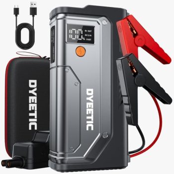 Car Jump Starter 5000A, Jump Starter Portable Battery Pack for 10.0L Gas and 8.0