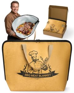 Elviros Travel BBQ Blanket for Resting Meat
