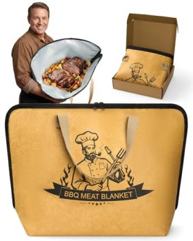 Elviros Travel BBQ Blanket for Resting Meat
