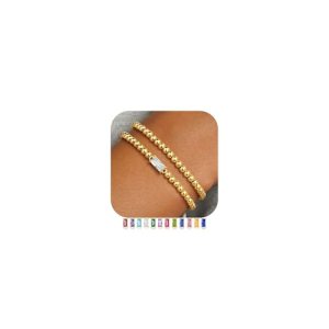 Ursteel April Birthstone Bracelet for Women