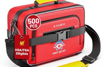 500 PCS First Aid Kit for Travel Camping Car Home Businesses