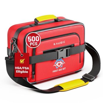 500 PCS First Aid Kit for Travel Camping Car Home Businesses