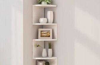 FRAWENLECO No-Drill Corner Shelf Wall Mount