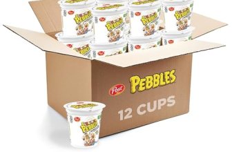 Cinnamon PEBBLES Breakfast Cereal Cup