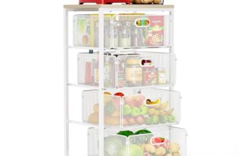 Goovilla Kitchen Cart with Drawers
