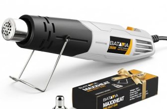 Mini Heat Gun – BATAVIA 380W Fast Heat Hot Air Gun Tool with Uniform Heat Tech &