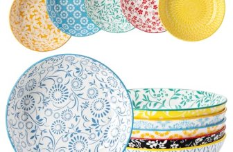 vancasso 8.5″ Pasta Bowls Set of 6