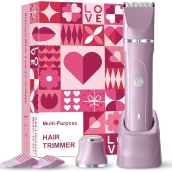 Electric Razors for Women 2 in 1 Bikini Trimmer for Women Flawless for Facial Ha