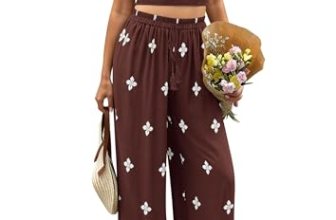 PRETTYGARDEN 2 Piece Sets for Women Summer 2026 Fashion Clothing Boho Tube Tops