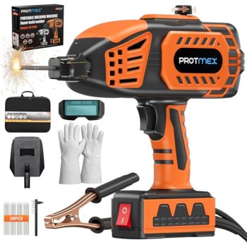 Portable Handheld Welder- 110V Portable Welder Machine IGBT Inverter with 5 Adju