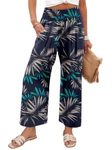 Angerella High Waisted Pants for Women Comfy Wide Leg Palazzo Lounge Pants Stret