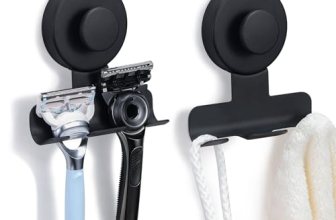 Fenas Suction Cup Razor and Shaver Holder for Shower Wall