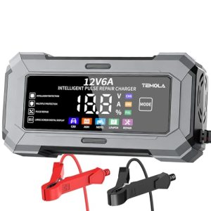 Car Battery Charger Automatic Trickle Charger and Battery Maintainer with Pulse