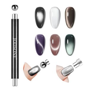 JODSONE 3-in-1 Cat Eye Magnet Nail Art Tool