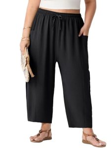 OLRIK Plus Size Pants for Women