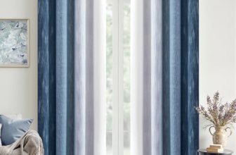 MIULEE Ombre 100% Blackout Curtains