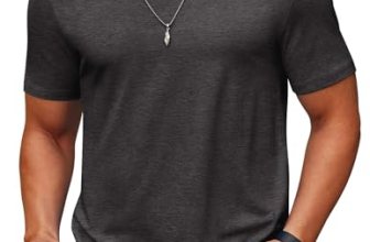 COOFANDY Men’s T Shirts Short Sleeve Crew Neck T-Shirt Casual Summer Classic Bas