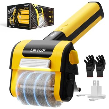 Electric Grill Brush, Grill Cleaner with LED Light