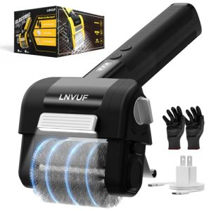 LNVUF Electric Grill Brush, Grill Cleaner with LED Light