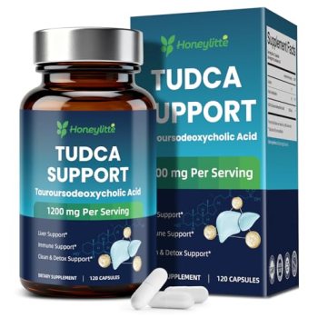 TUDCA 1200mg – Pure Tauroursodeoxycholic Acid Supplement