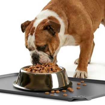 ESTHELLO Waterproof Pet Feeding Mats