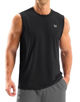 G Gradual Sleeveless Shirts for Men Workout Tank Tops Moisture Wicking Mens Musc