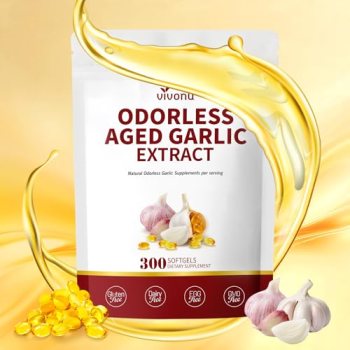 VivoNu Aged Garlic Extract Capsules