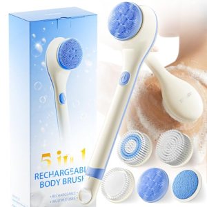 Electric Body Brush Back Scrubber for Shower