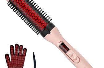Infrared Thermal Brush, Dual Voltage Negative Ions Heated Round Brush