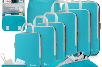 Gonex 10 Set Compression Packing Cubes