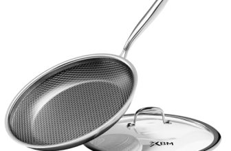 XBM Nonstick Frying Pan with Lid 12-Inch