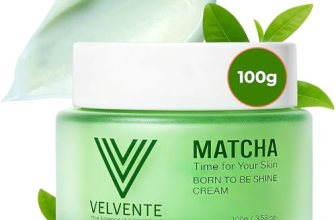 VELVENTE Matcha Facial Moisturizer with Rose PDRN