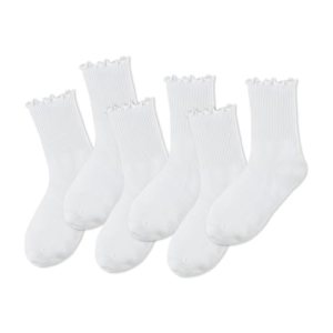 FYC Womens Ruffle Socks, Cute Ruffle Ankle Socks