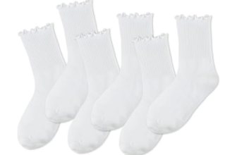 FYC Womens Ruffle Socks, Cute Ruffle Ankle Socks
