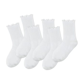 FYC Womens Ruffle Socks, Cute Ruffle Ankle Socks