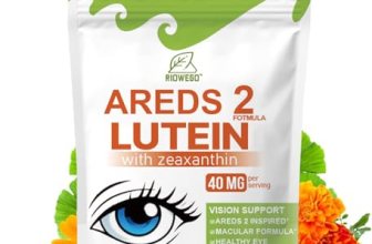 RIOWEGO AREDS 2 + Advanced Lutein and Zeaxanthin Supplement -40 mg Lutein & Zeax