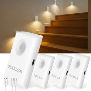 Rechargeable Battery Night Light with Motion Sensor