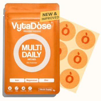 Vytadose Multivitamin Patches | Hair Growth for Women | Topical Daily Iron