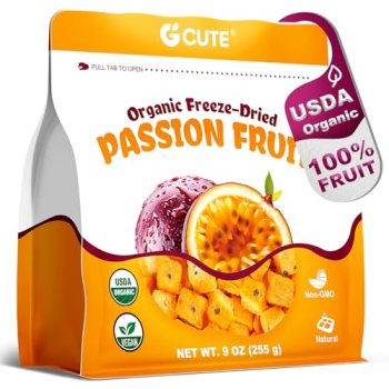 Organic Freeze Dried Passion Fruit Chunks