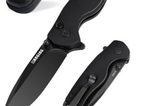 ZANGING Pocket Folding Knife(EDC)- With 2.99” 8Cr14MoV Steel Blade and G10 Handl