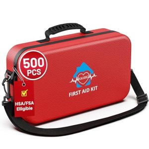 500 Pcs First Aid Kit for Travel/Camping/Businesses/Home/Car