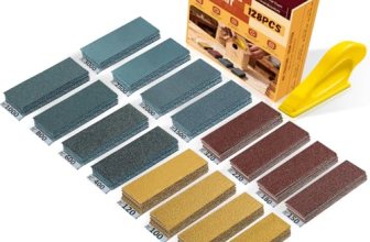 Drufelnt 128PCS Premium Micro Sander & Sandpaper Kit