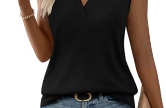 Zeagoo Womens V Neck Tank Tops 2026 Summer Tops Casual Sleeveless Shirts Loose F