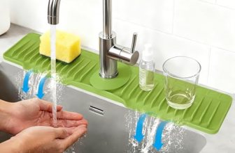 16″ Silicone Faucet Mat for Kitchen Sink Released in 2026