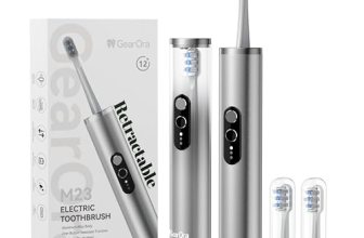 GearOra M23 Travel Electric Toothbrush for Adults