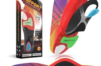 Plantar Fasciitis High Arch Support Insoles for Men & Women