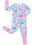babee Reshinee Viscose derived from bamboo Baby Footie Pajamas Convertible Newbo